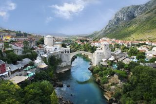 Mostar Old Town Bosnia