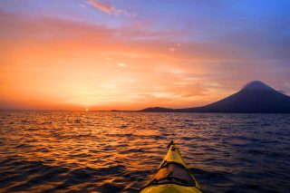 kayaking Nicaragua