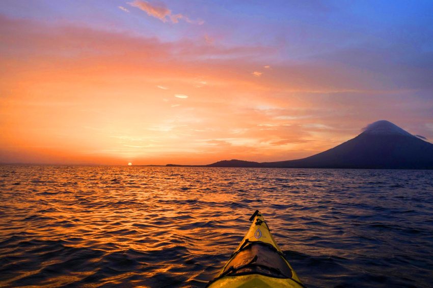 kayaking Nicaragua