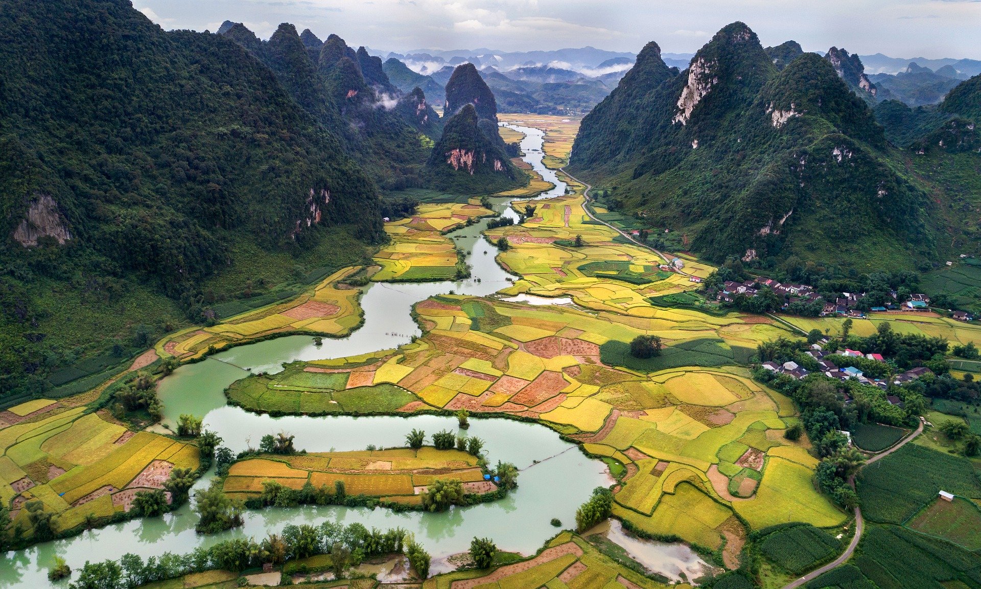 View Landscape Nature Vietnam