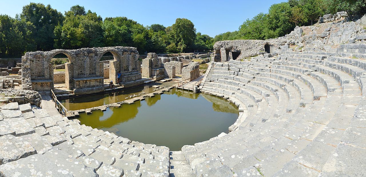 Butrint   Ancient Amphitheatre