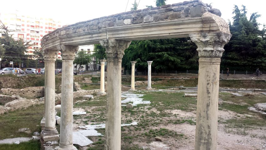 Byzantine Market Square in Durres