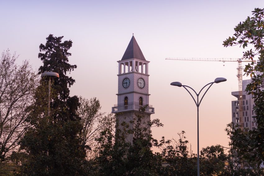 Clock Tower Tirana Albania