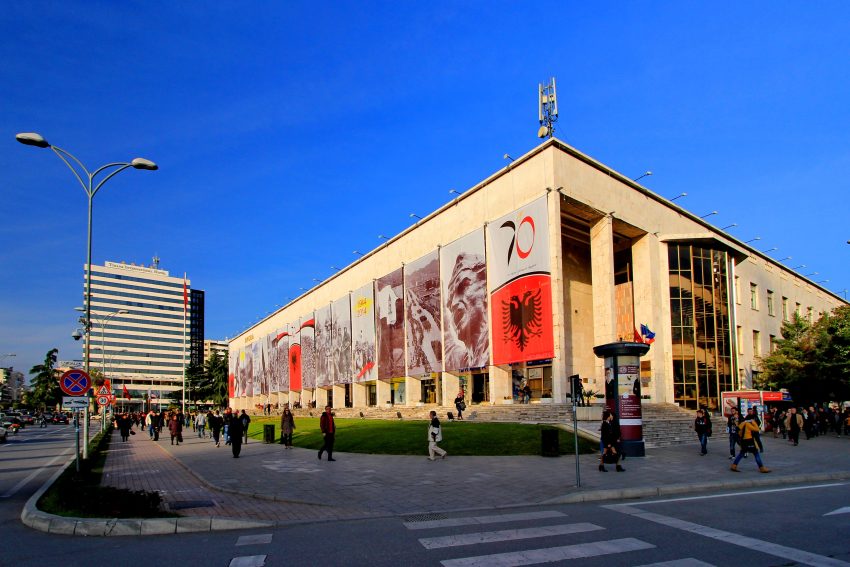 Palace of Culture Tirana Albania