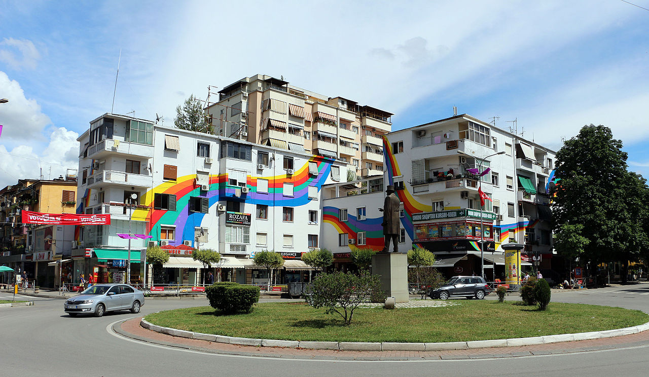 Rainbow Building Tirane