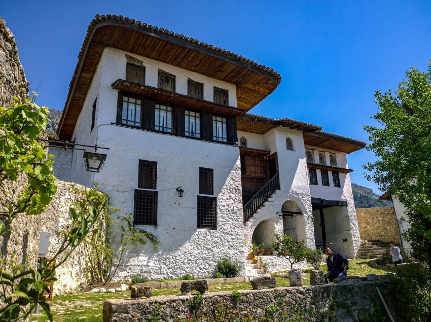 Toptani House ethnographic museum Kruja Albania