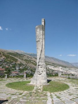 Gjirokaster Obelisk Albania