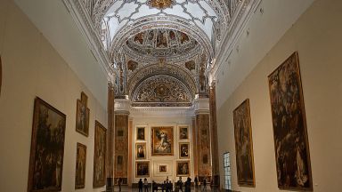 Room V Of The Museum Of Fine Arts Of Seville