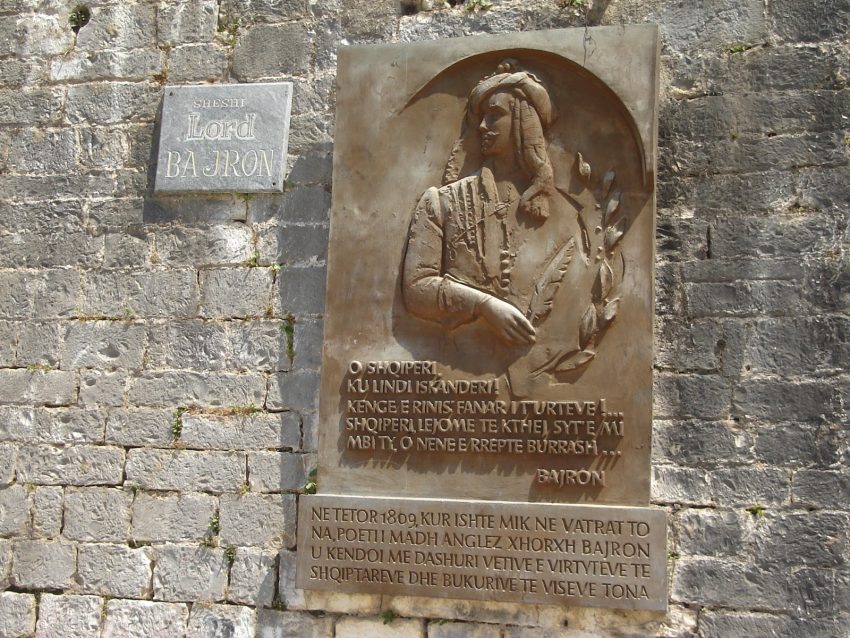 Lord Byron Square Tepelene Albania