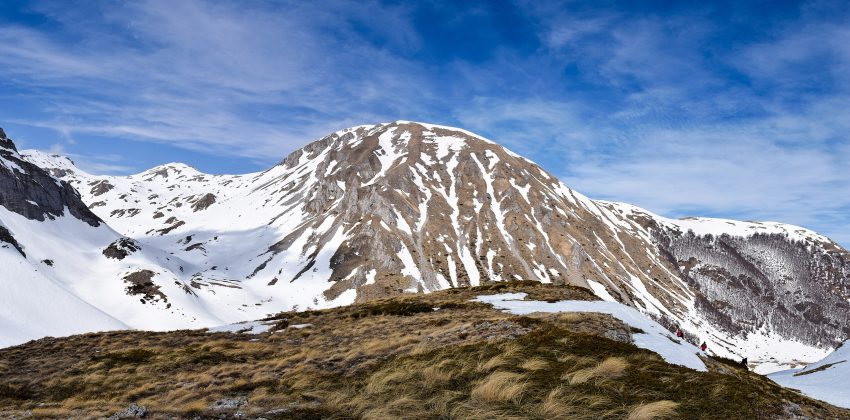 Strizak during late winter Jablanica Mountain