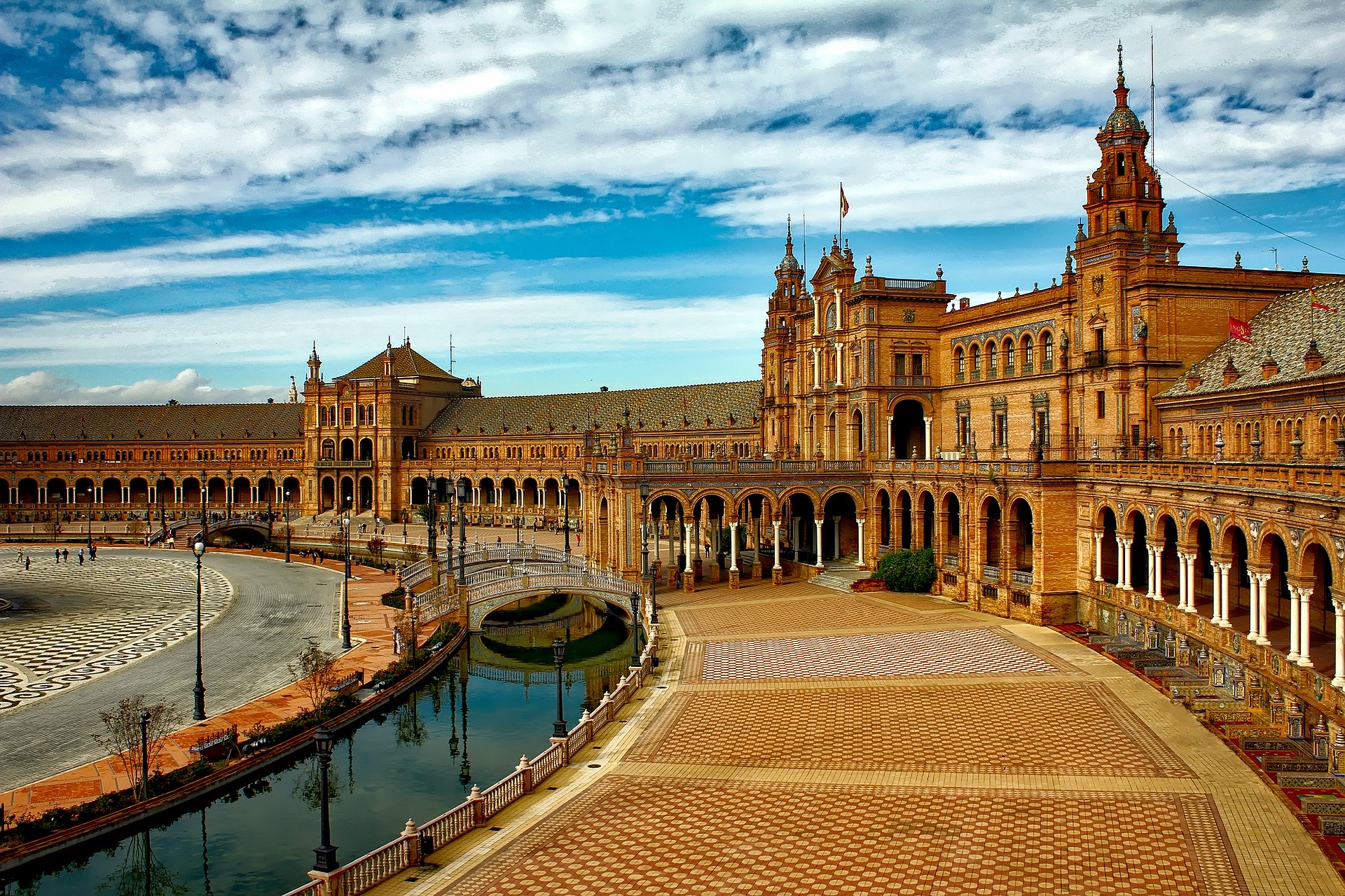 Plaza In Spain