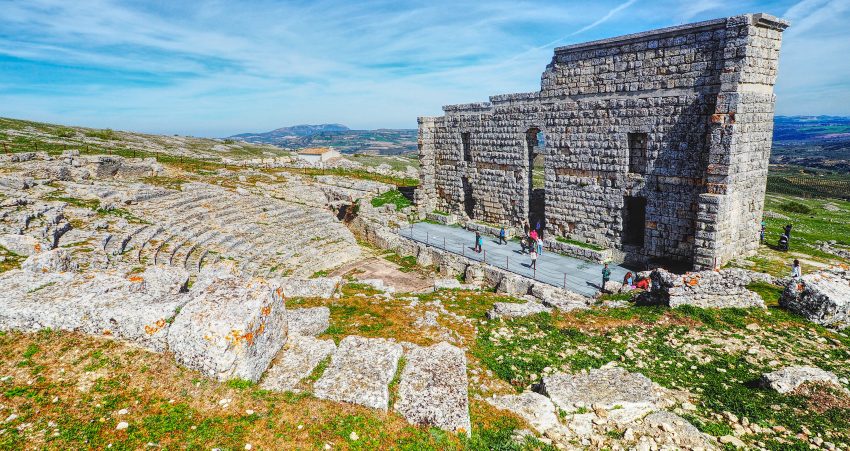 Theater of the Roman Ruins, Acinipo, Ronda