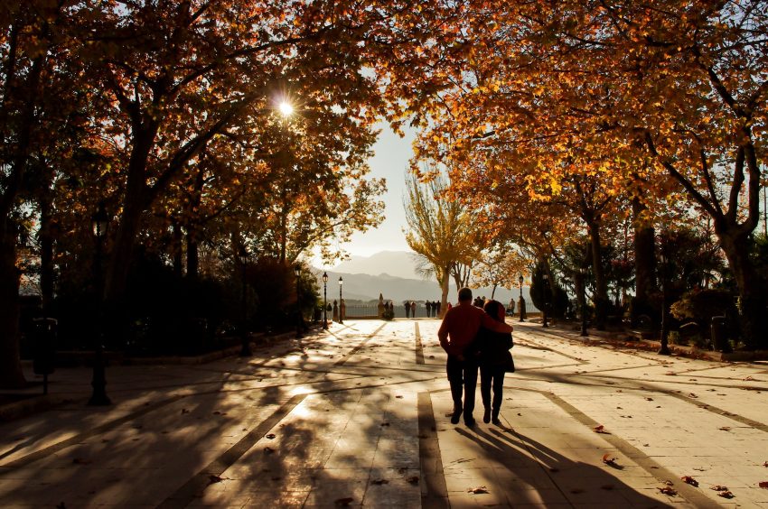 Walking Paseo de Blas Infante