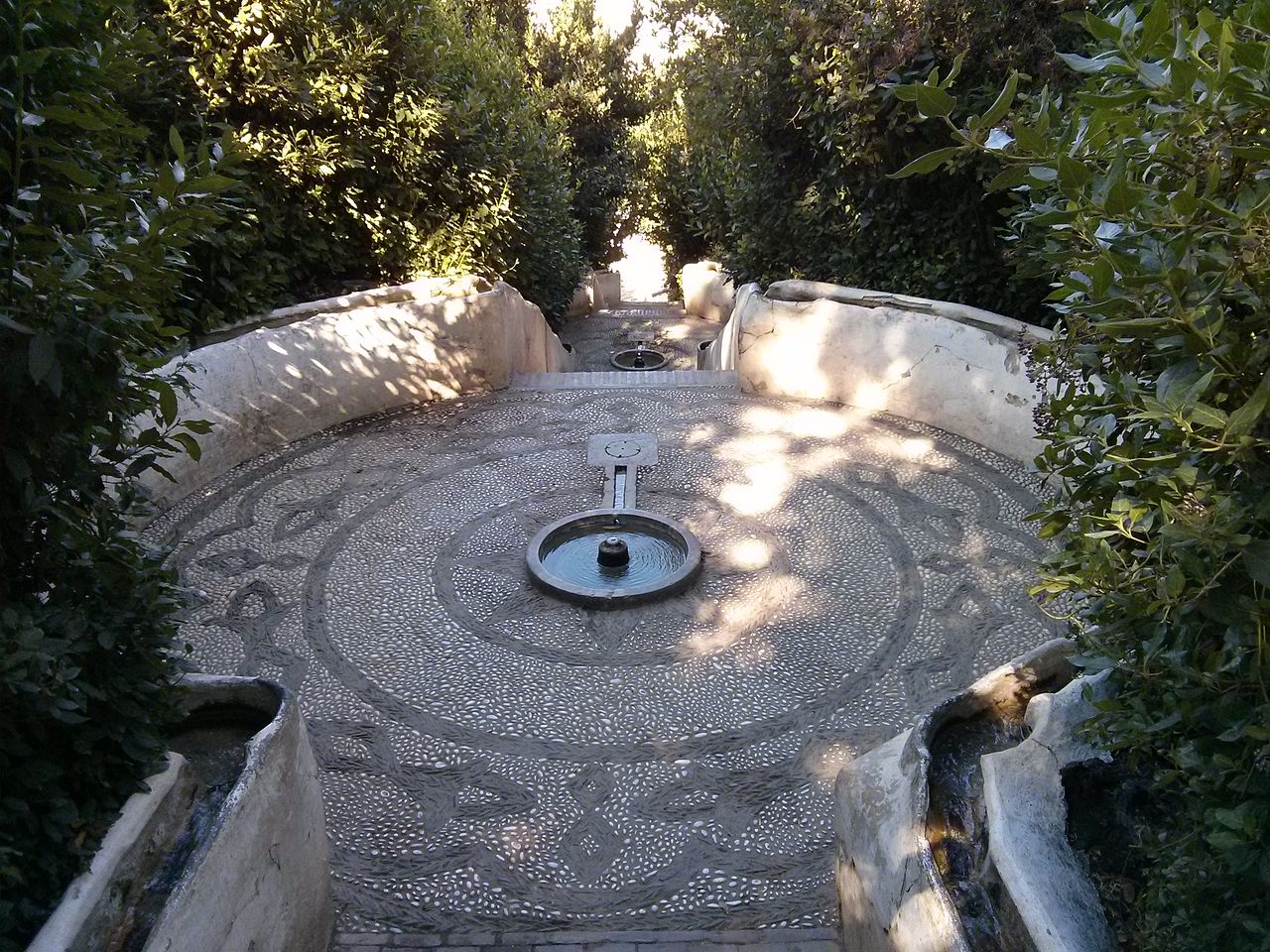 Escalera Del Agua Generalife Alhambra 2