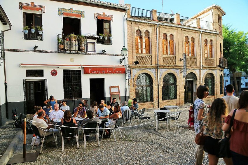 Plaza Larga Albaicin Granada