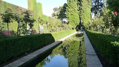 Pool In Jardines Bajos, Generalife, Alhambra