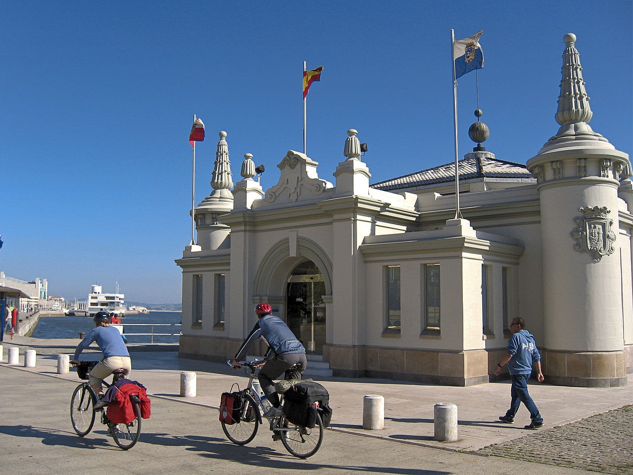 Cantabria. Santander. Palacete Del Embarcadero. Paseo De Pereda. Spain