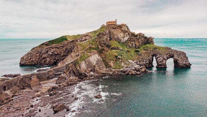 Gaztelugatxe en Espagne