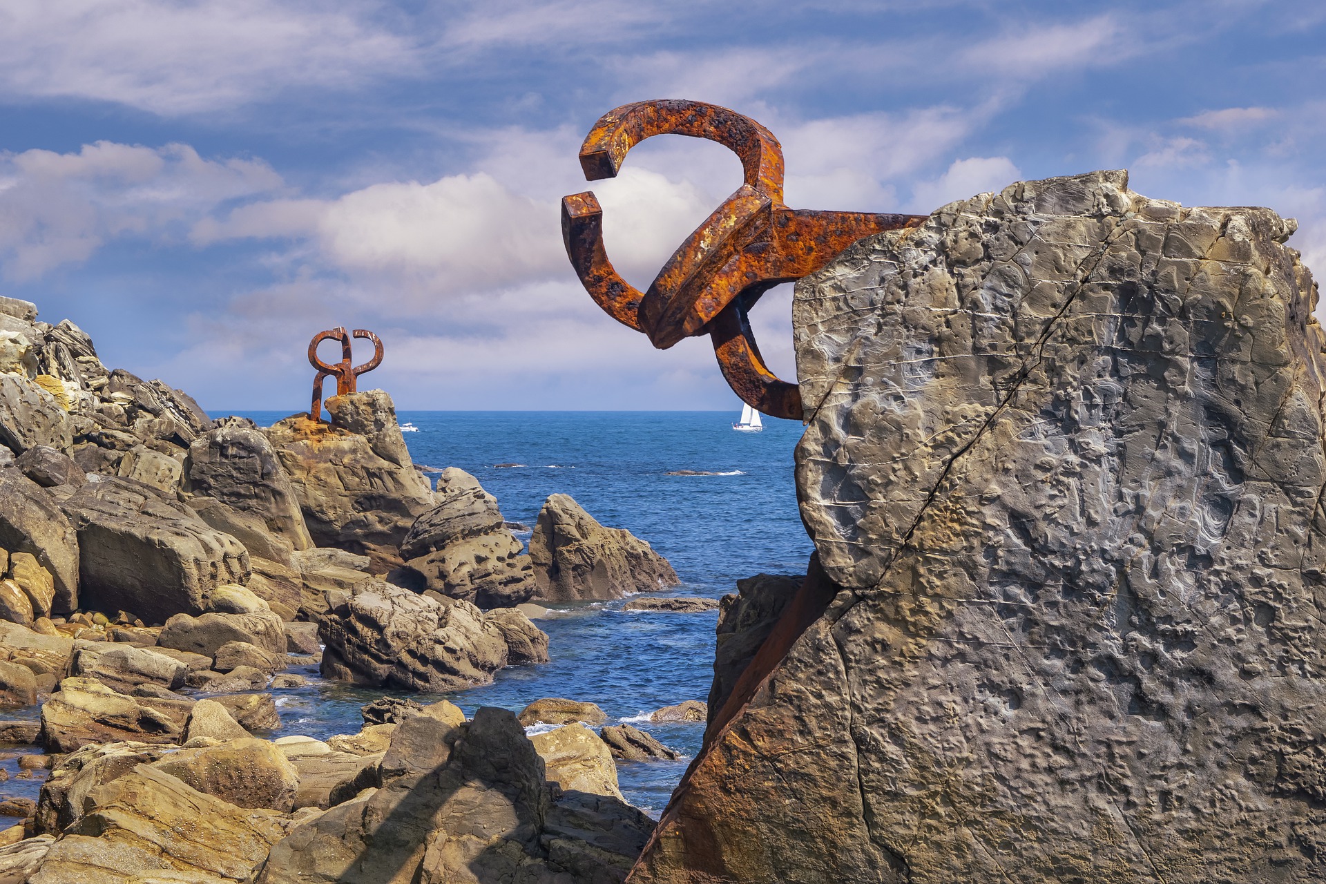 Comb Of The Wind In San Sebastian