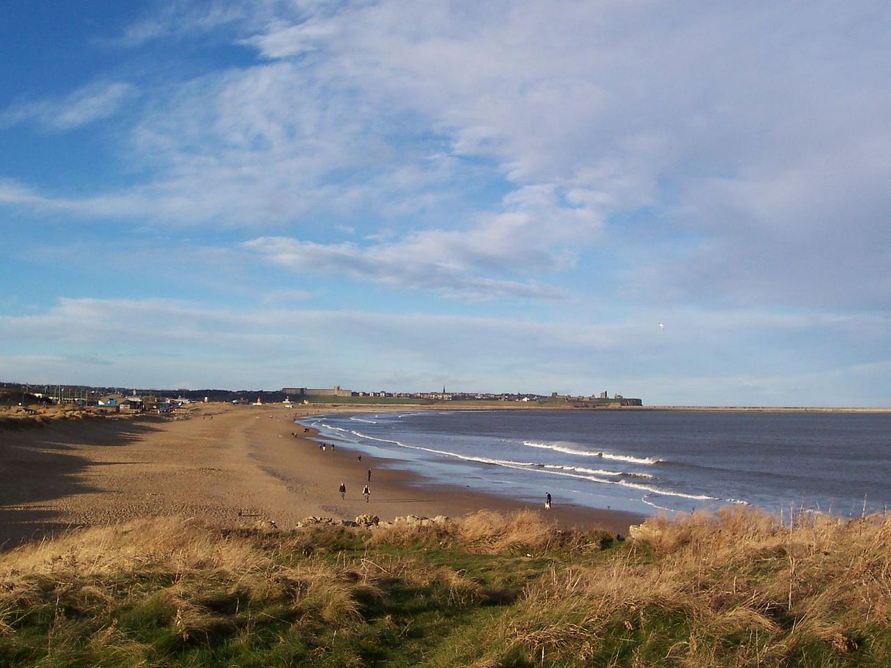 South Shields Beach In Winter
