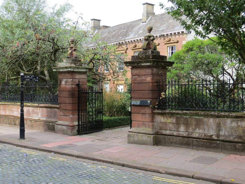 Tullie House Carlisle gates and railings