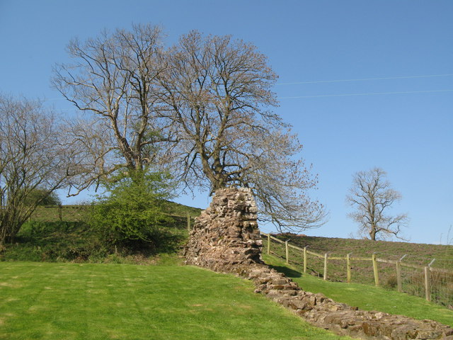 Hadrians Wall At Hare Hill