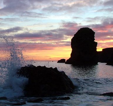 Marsden Sploosh At Dawn