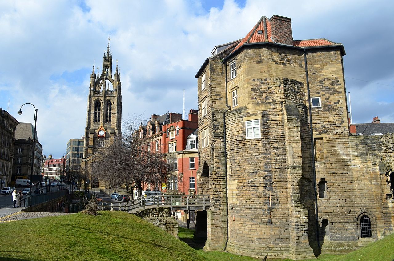 Newcastle Cathedral And Black Gate