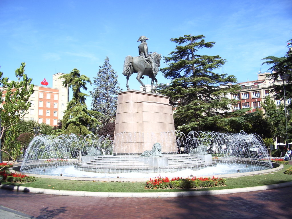View Of Paseo Del Principe De Vergara In Logrono