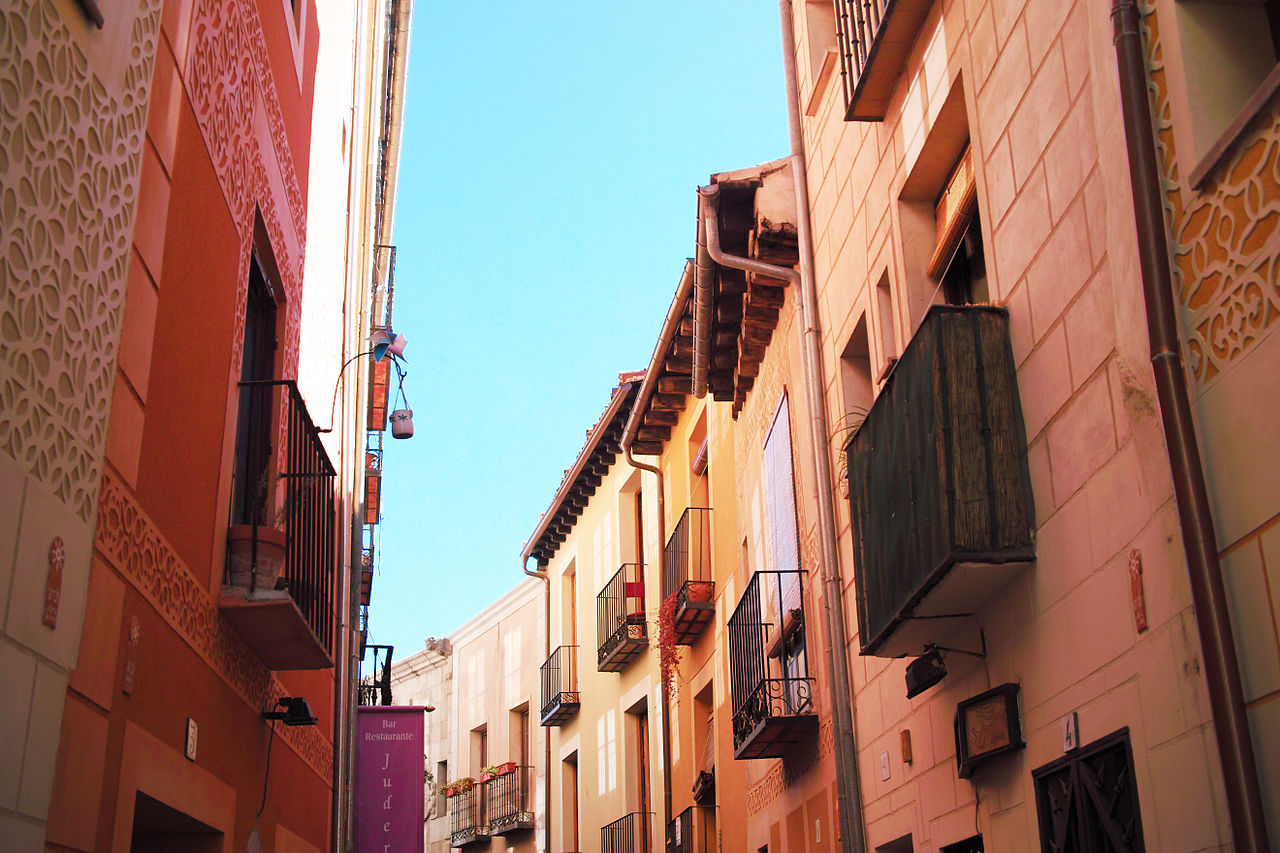 Calle De La Juderia De Segovia