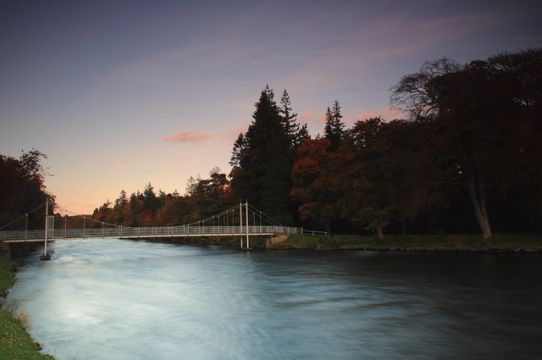 Ness islands footbridge river Ness