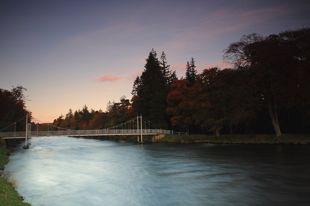 Ness Islands Footbridge River Ness