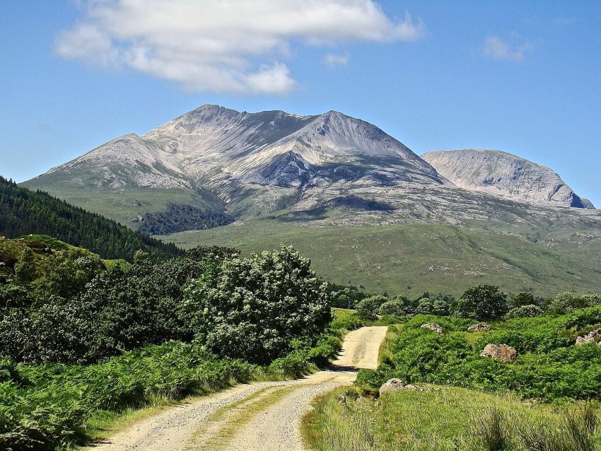 Beinn Eighe from Abhainn Bruachaig