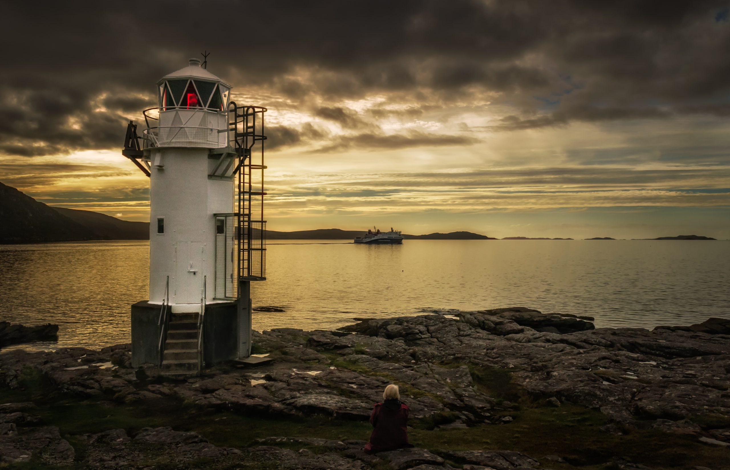 Rhue Lighthouse Scaled