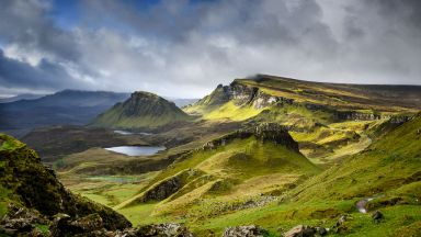Blue Is Coming In Quiraing