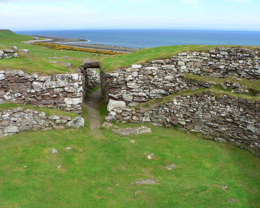 Scotland Carn Liath Broch 3