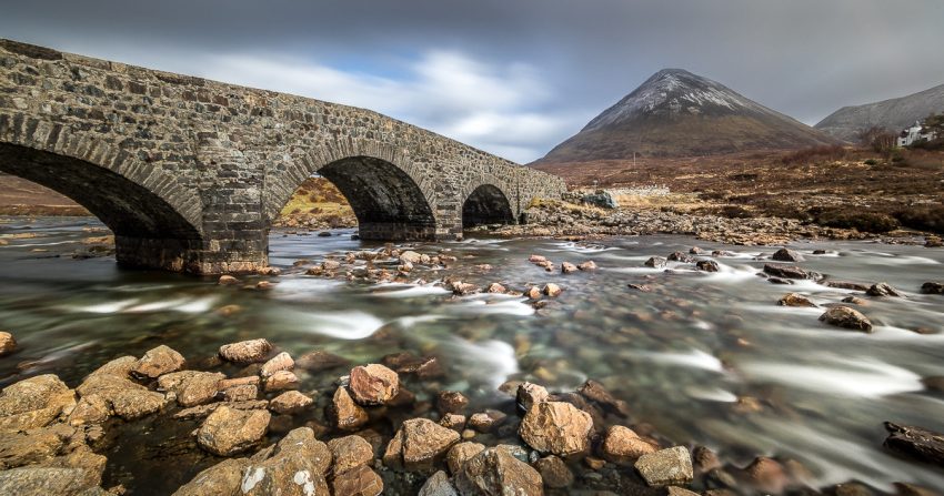 Sligachan Bridge Isle Of Skye Scotland United Kingdom