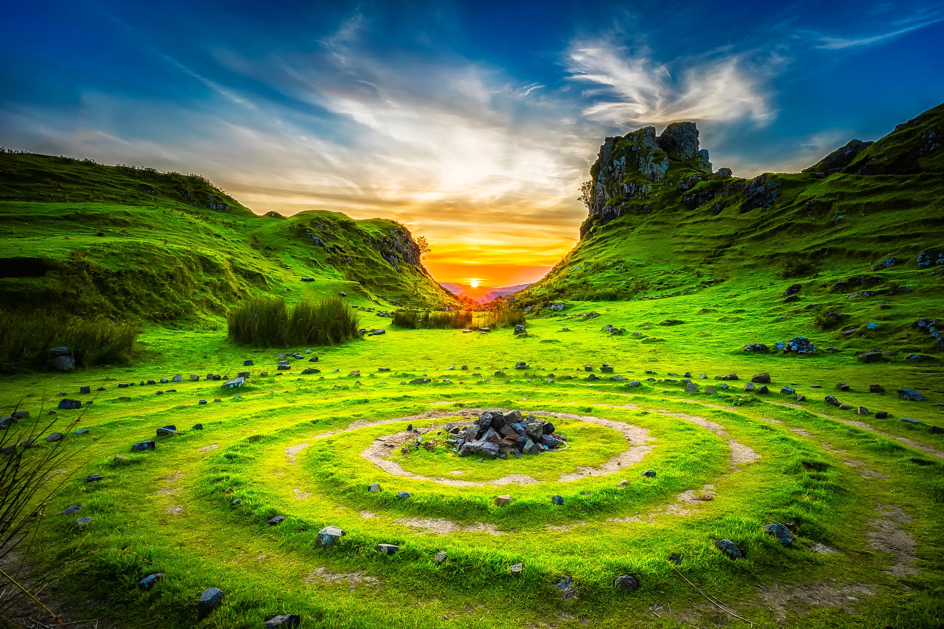 Isle Of Skye The Fairy Glen