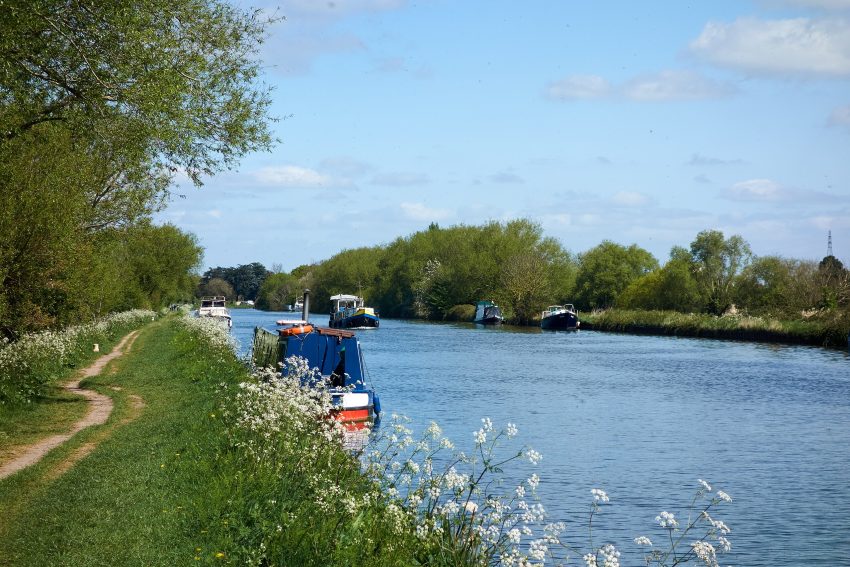 Gloucester and Sharpness Canal at Frampton on Severn