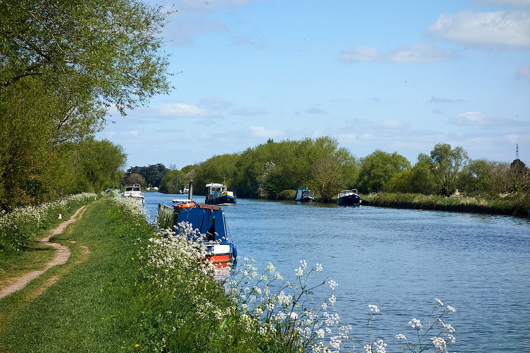 Gloucester And Sharpness Canal At Frampton On Severn