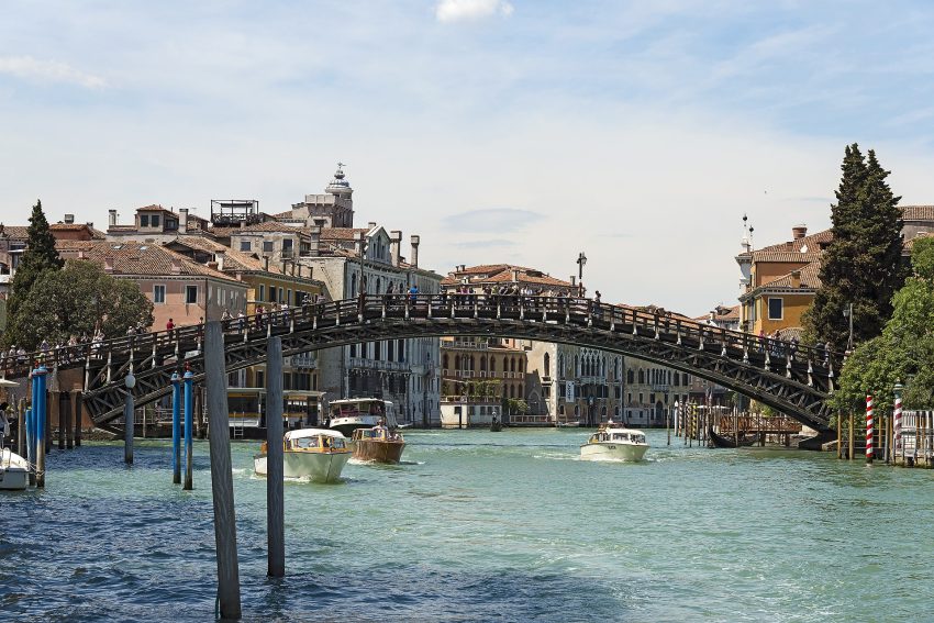 Accademia bridge in Venice