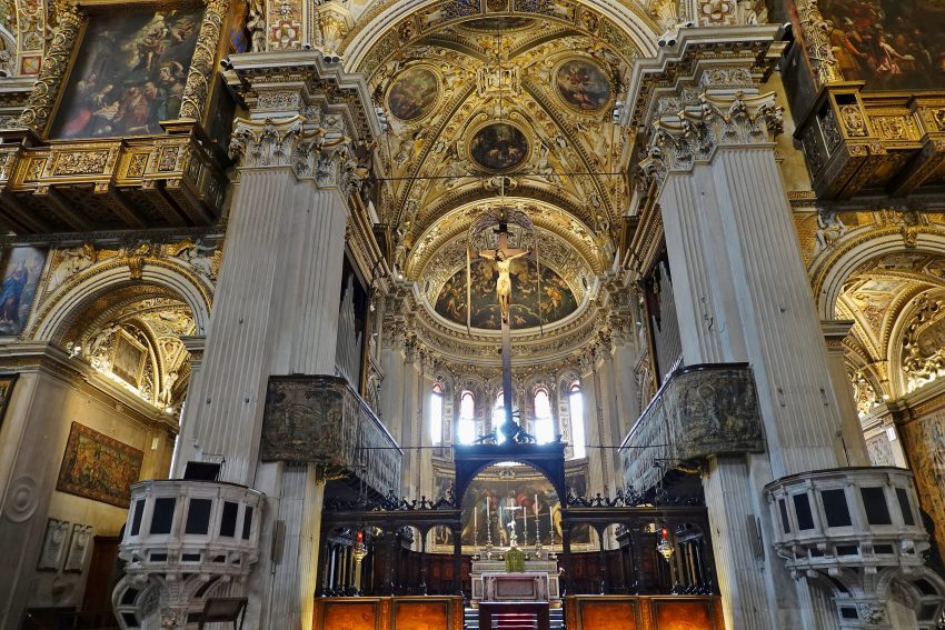 Basilica of Santa Maria Maggiore 12th 14th centuries Bergamo
