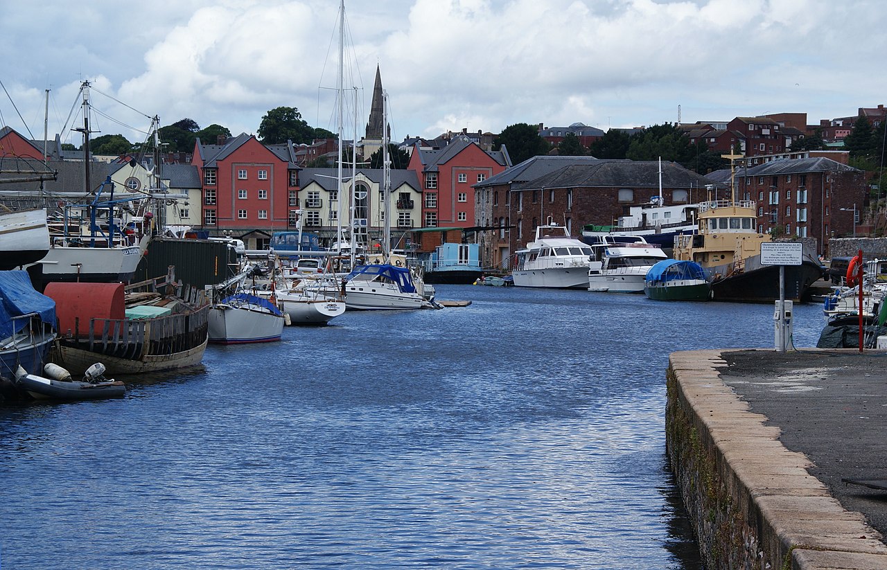 The Canal Basin At Exeter