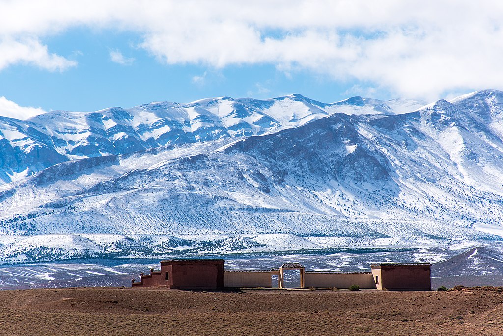 High Atlas Mountains In Morocco