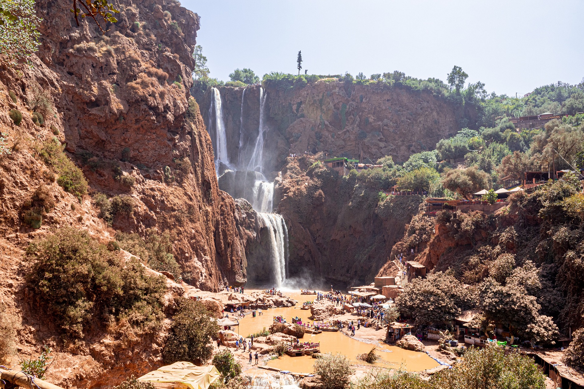 Visiting The Fall At Ouzoud