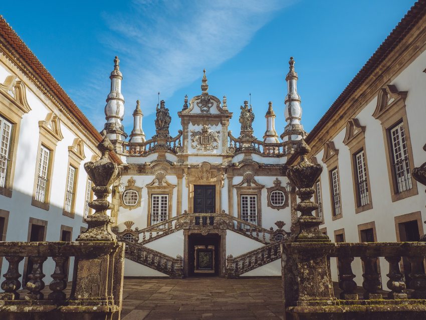 Fachada do Palacio de Mateus
