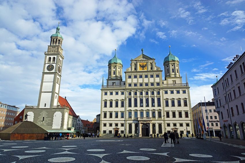 Augsburg Town Hall Rathausplatz