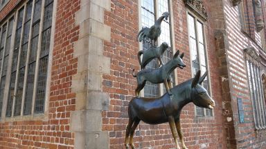 Bremen Town Musicians Statue