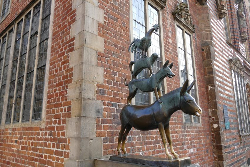 Bremen Town Musicians Statue