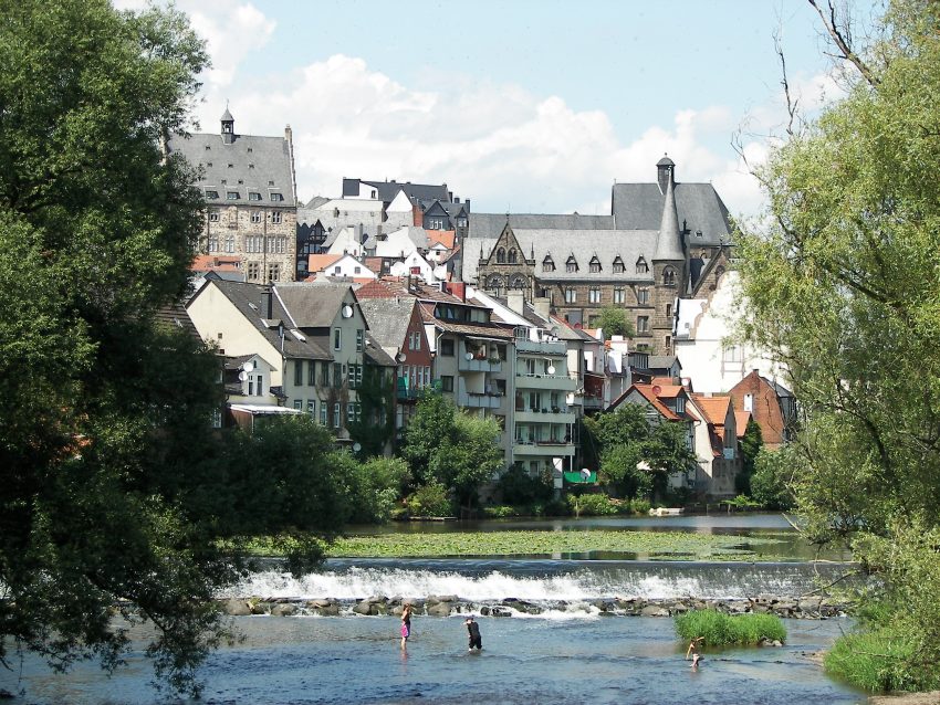Lahn Wasserfall viewpoint